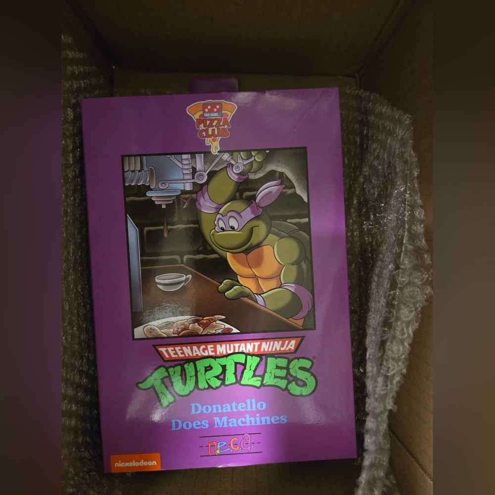 NEW 2025 NECA Teenage Mutant Ninja Turtles Pizza Club Donatello